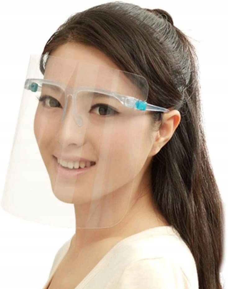 

Okularowa Przyłbica Ochronna Przezroczysta Okulary