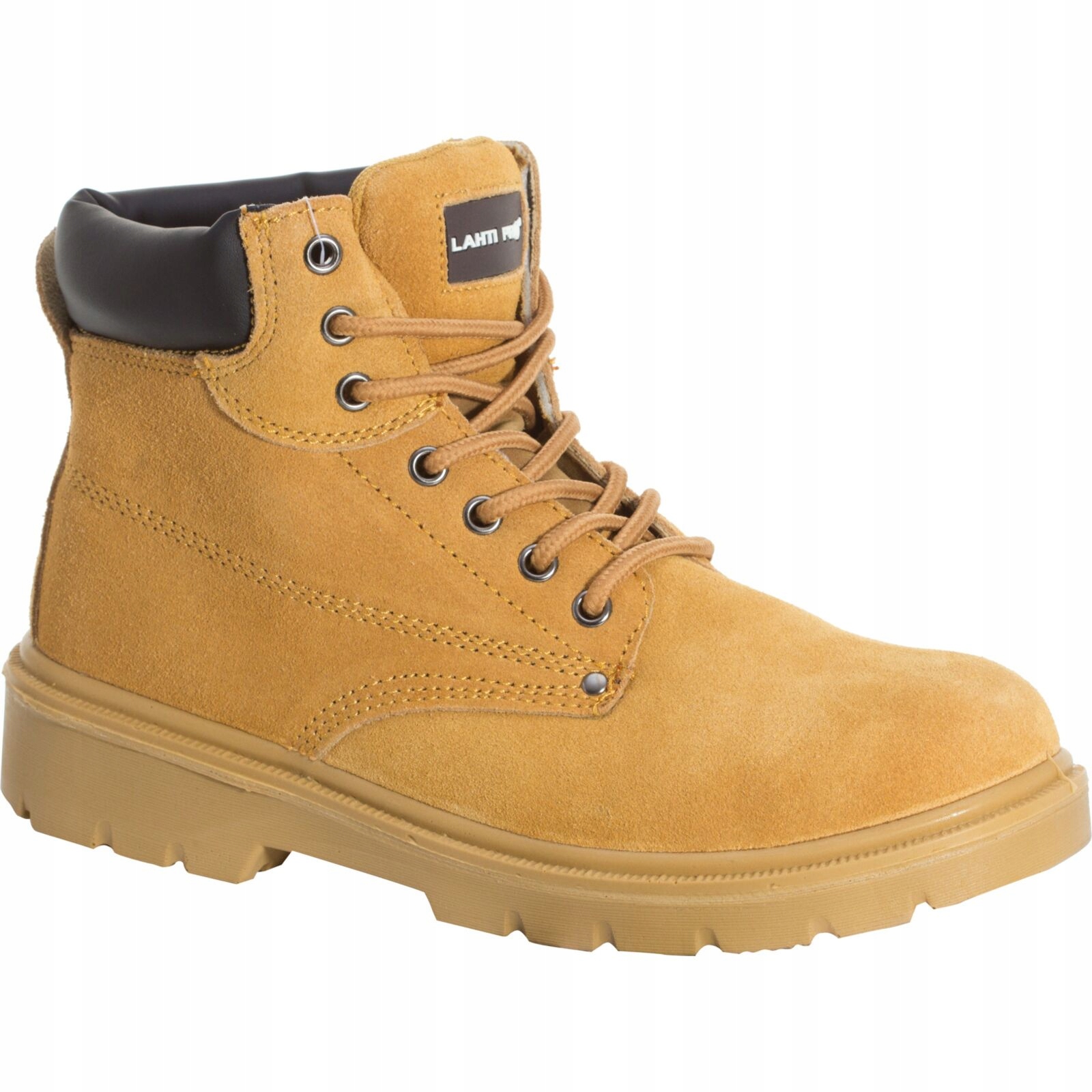 Semišové boty medově hnědé S1P Sra Lahti Pro L30109 45