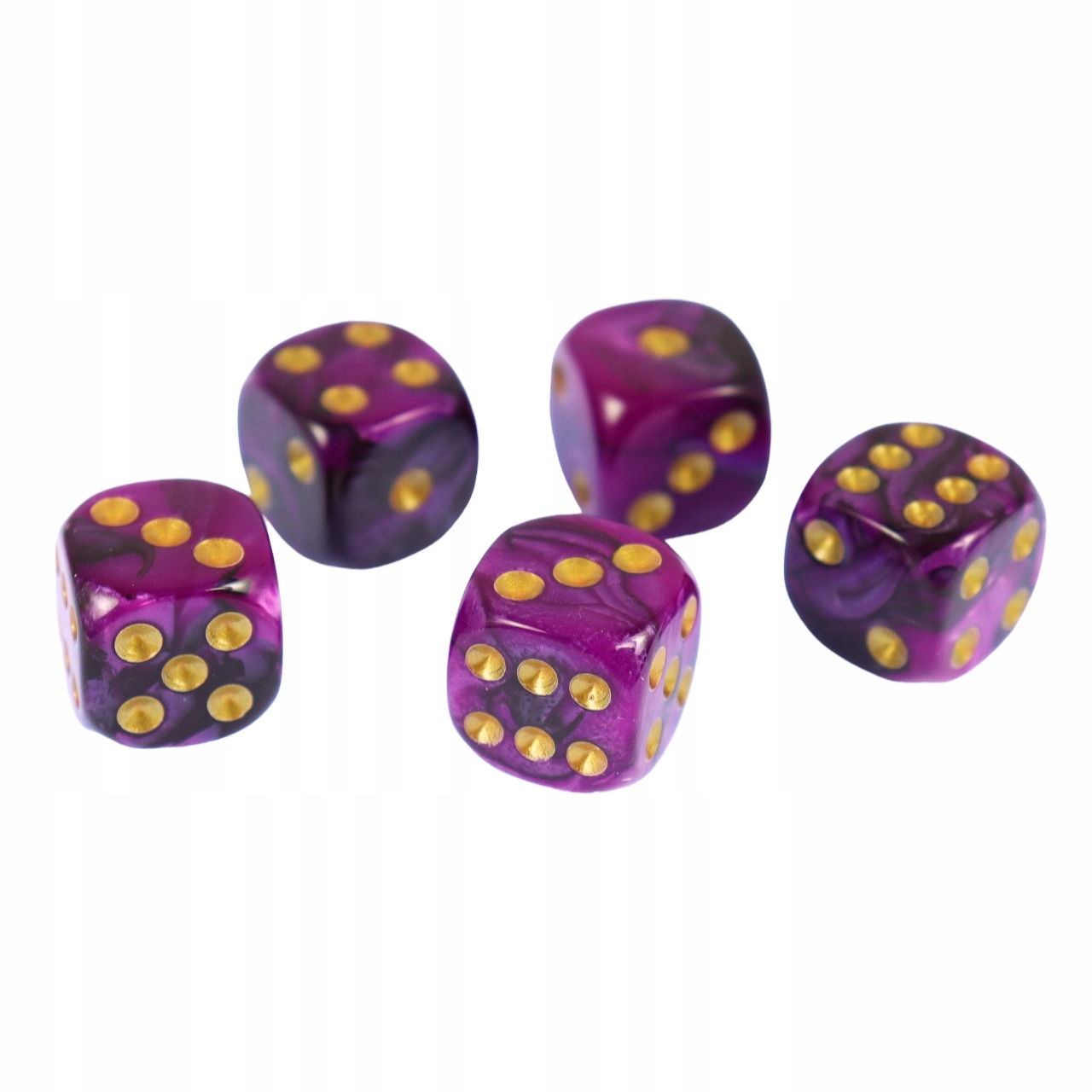 KOSTKA K6 1,6 CM RPG EMO CHOCHLIKI KOŚĆ SZEŚCIOŚCIENNA Liczba ścian 6