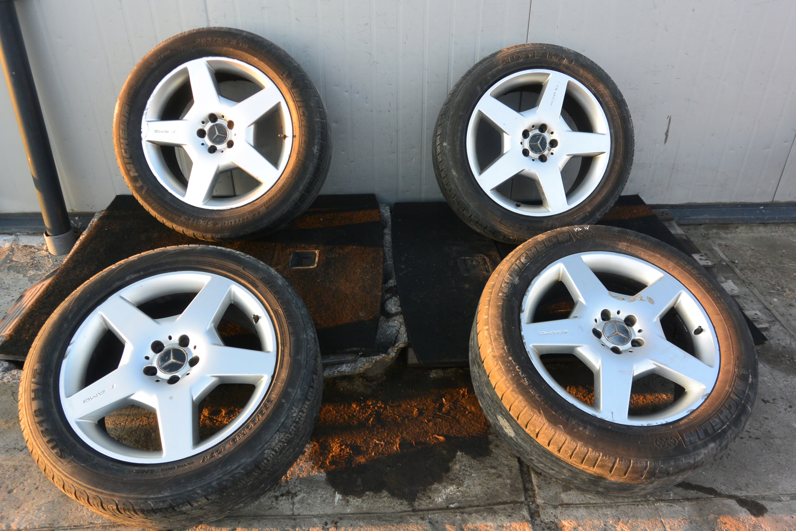 ДИСКИ КОЛЕСА R19 КОМПЛЕКТ AMG MERCEDES ML ОСНОВНИЙ 164