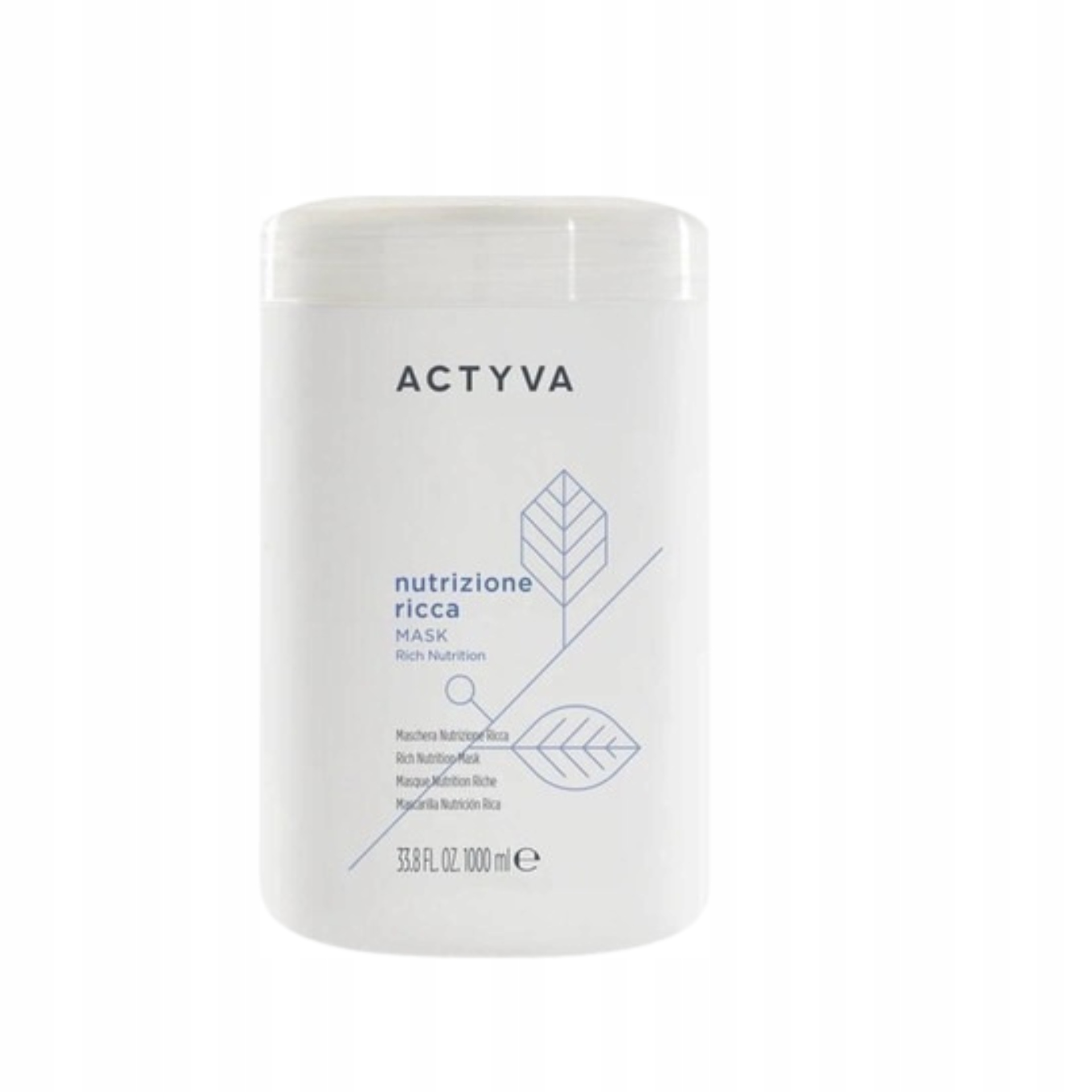 Actyva Nutrizione Ricca Ultra-Nourishing maska 1000 ml silně hydratační