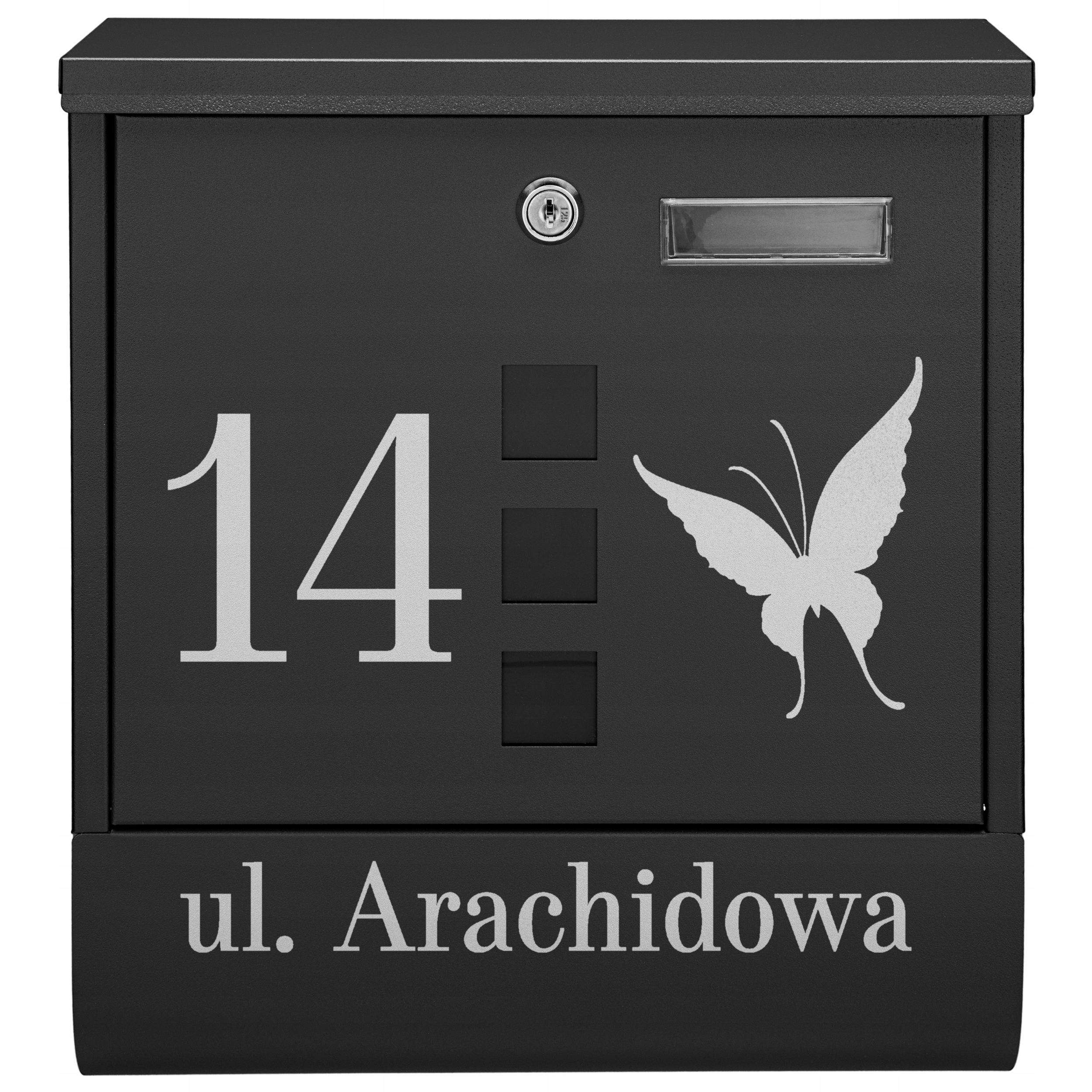 

Czarna Skrzynka Pocztowa Na Listy Pocztę Wzór