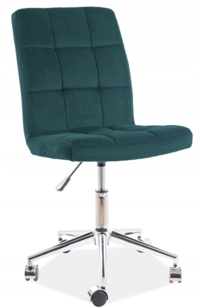 

Fotel obrotowy biurowy Q-020 Velvet zielony