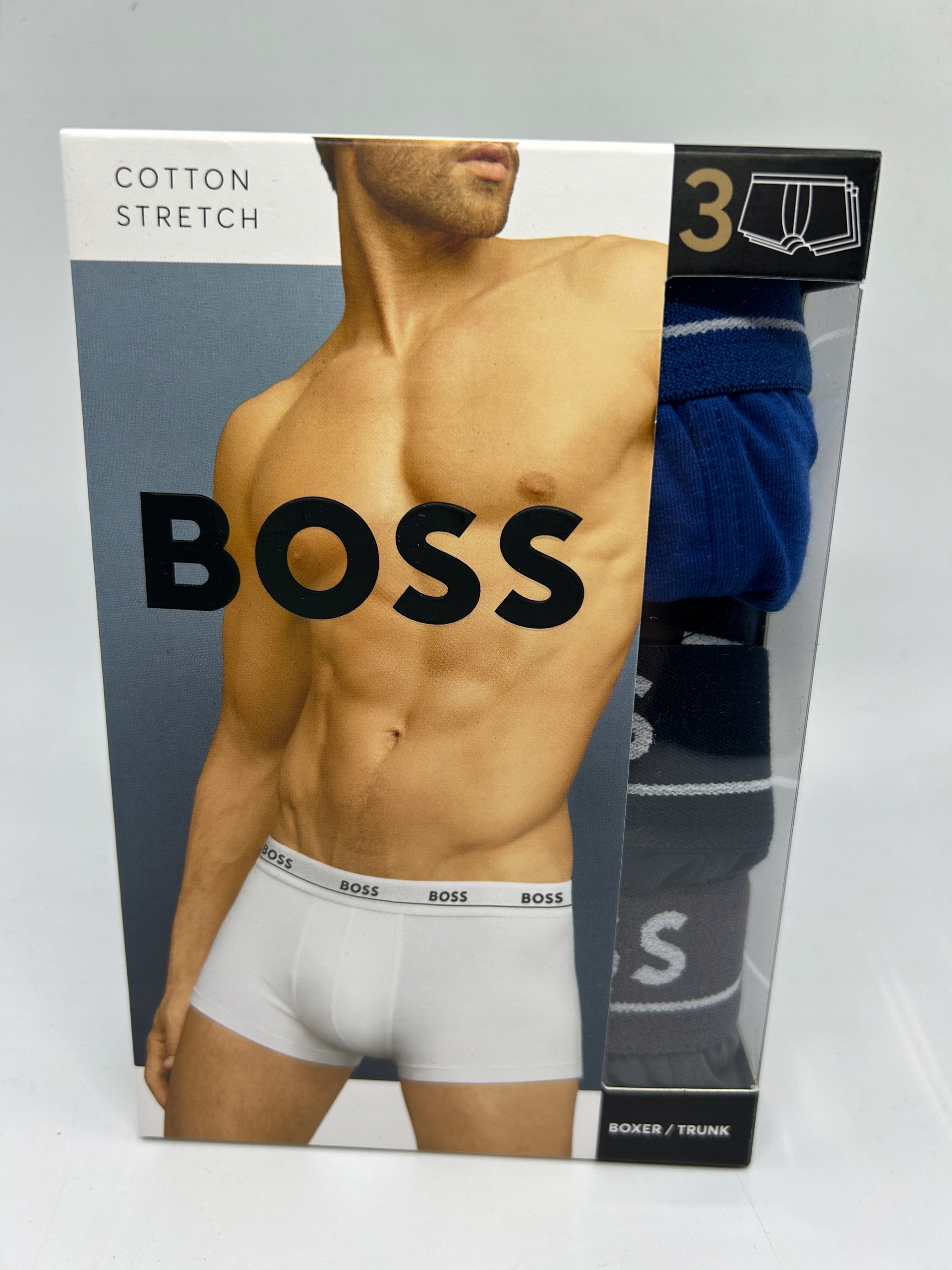 Boxerky Hugo Boss Spodní Prádlo 3-balení MIX Barev velikost S