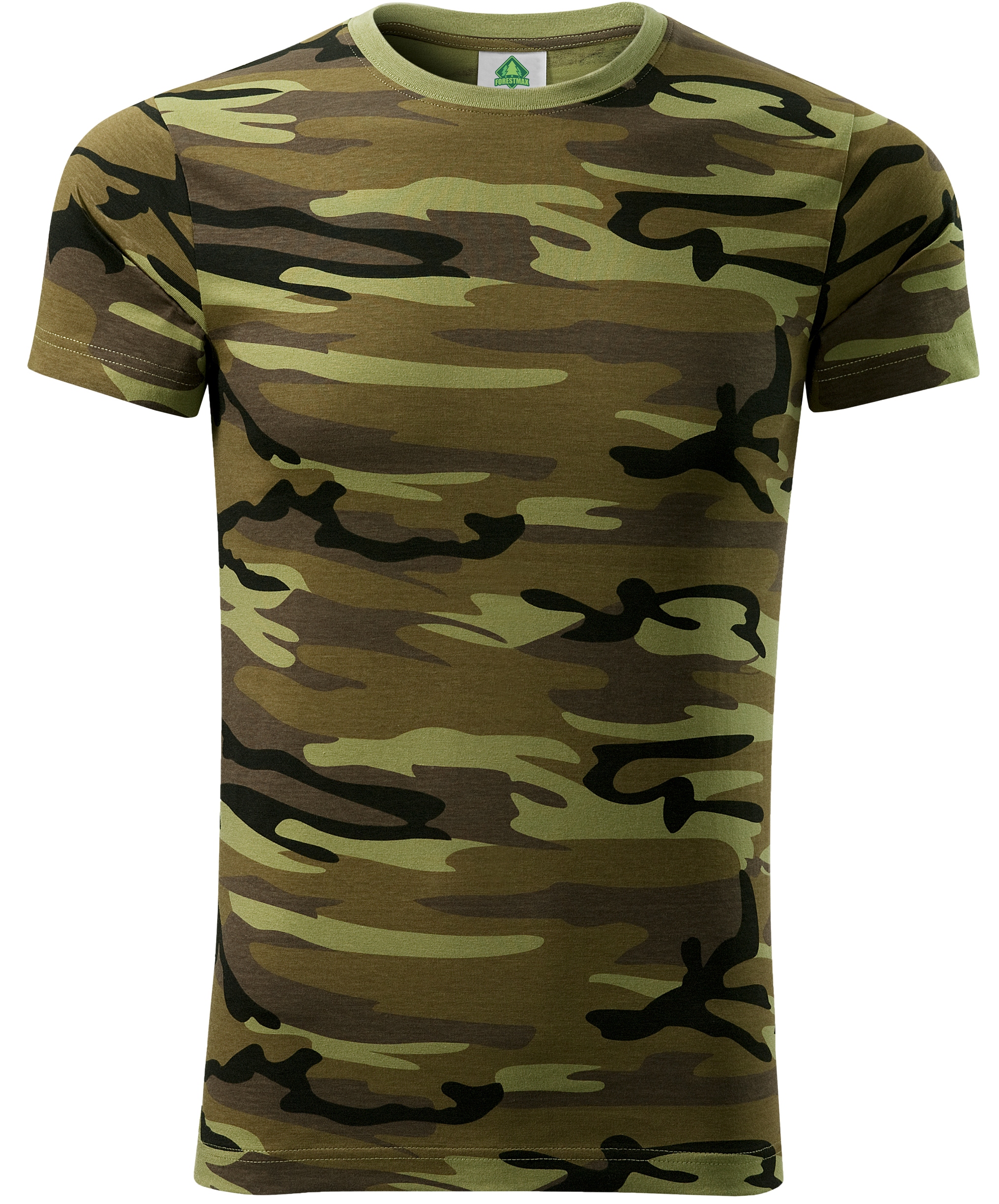 

Forestmax Zielona Maskująca Koszulka Wojskowa - S