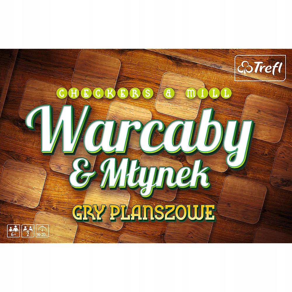 GRA WARCABY-MŁYNEK DE LUXE TREFL 01681 Producent Trefl