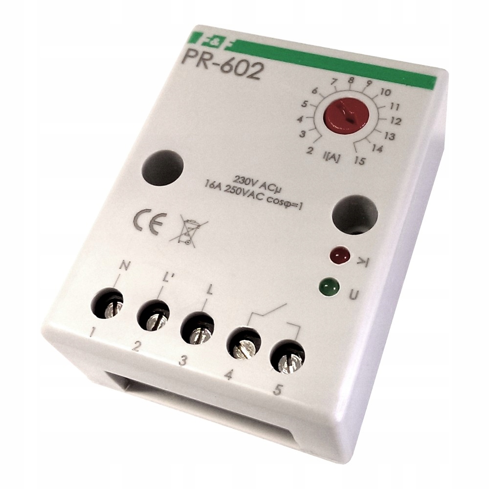 Prioritní relé PR-602 230V 16A F&f