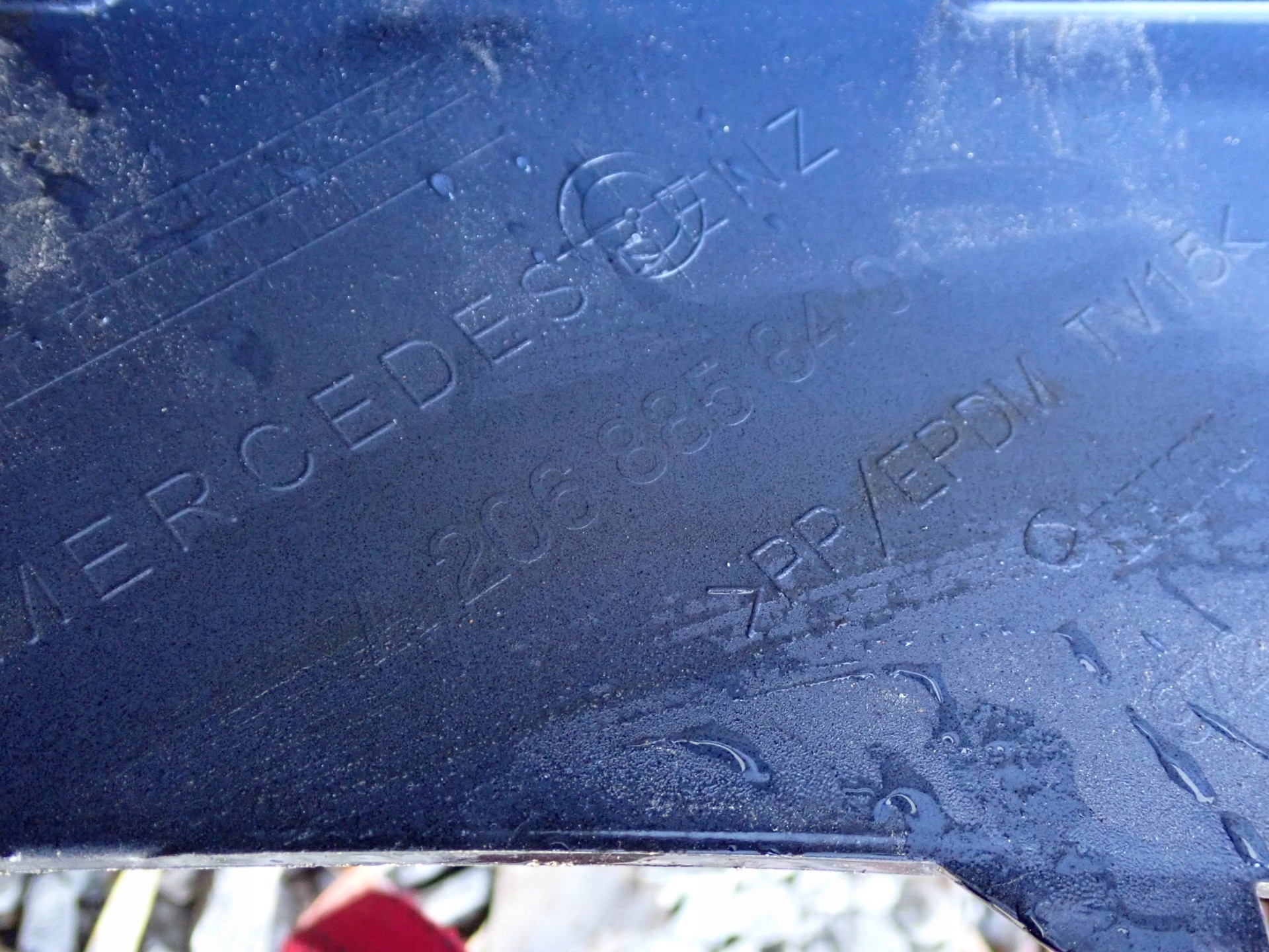 bumper front front MERCEDES C KLASA 206 53 AMG 2021- A2068858401