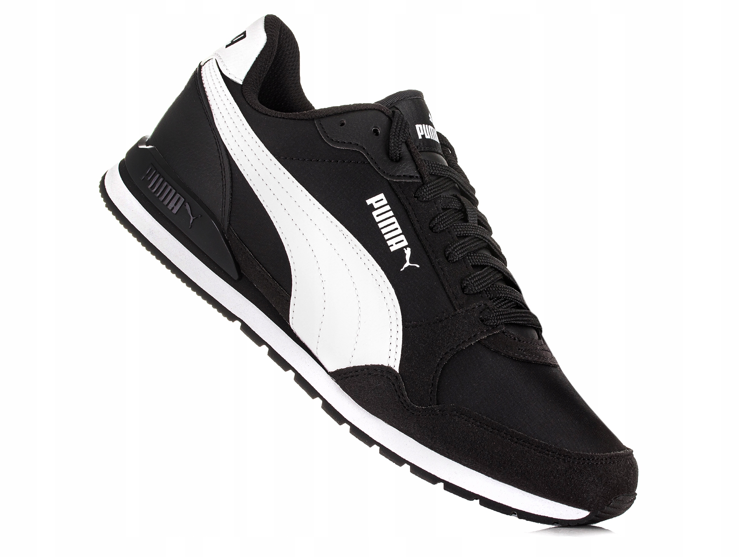 Buty męskie sportowe Puma ST RUNNER V3 BLACK WHITE 384857 01 Rozmiar 43