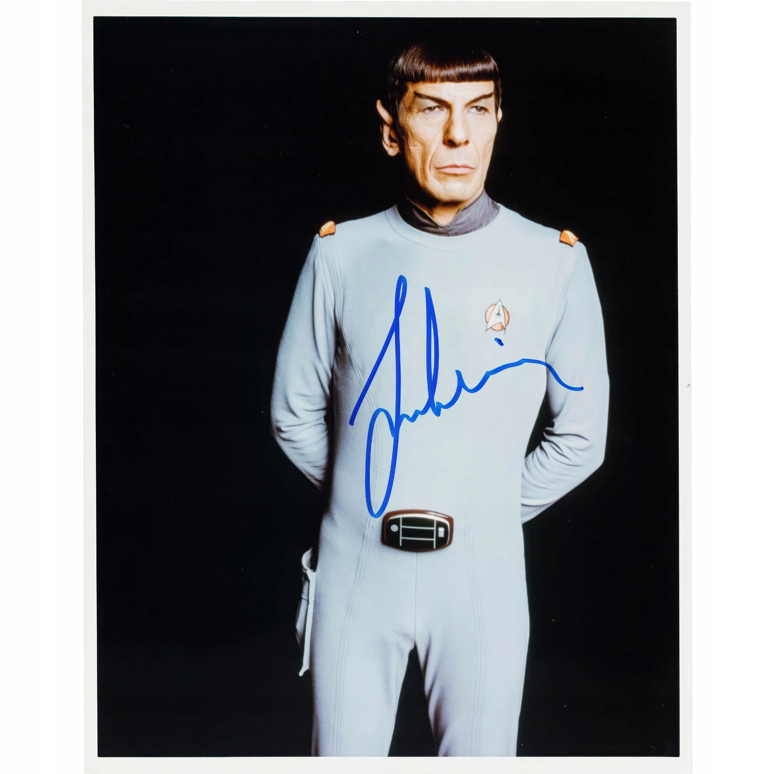 Leonard Nimoy jako Spock Plakát Exclusive Premium Star Trek Autogram!