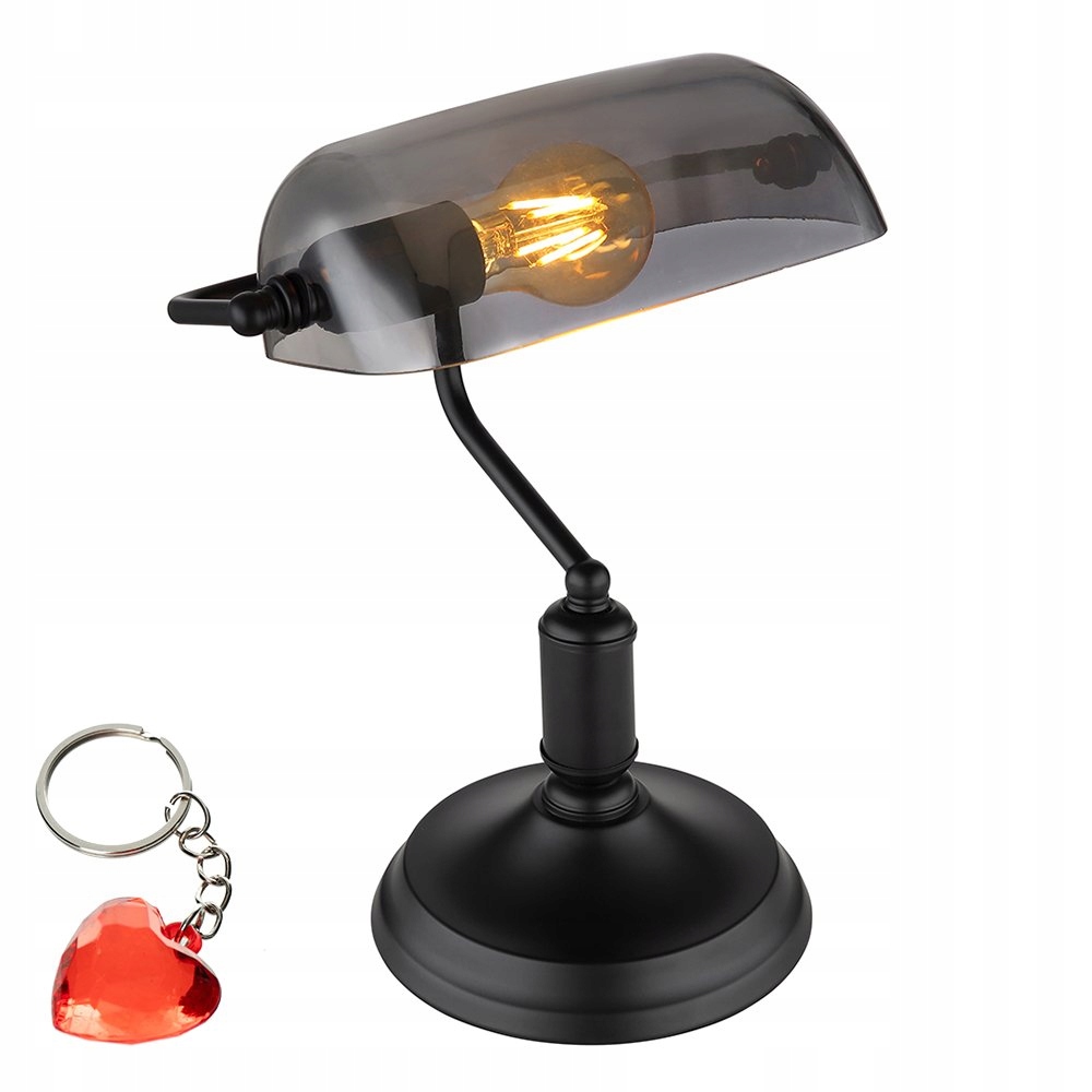 Stolová lampa bankárka Antique 2491B Globo