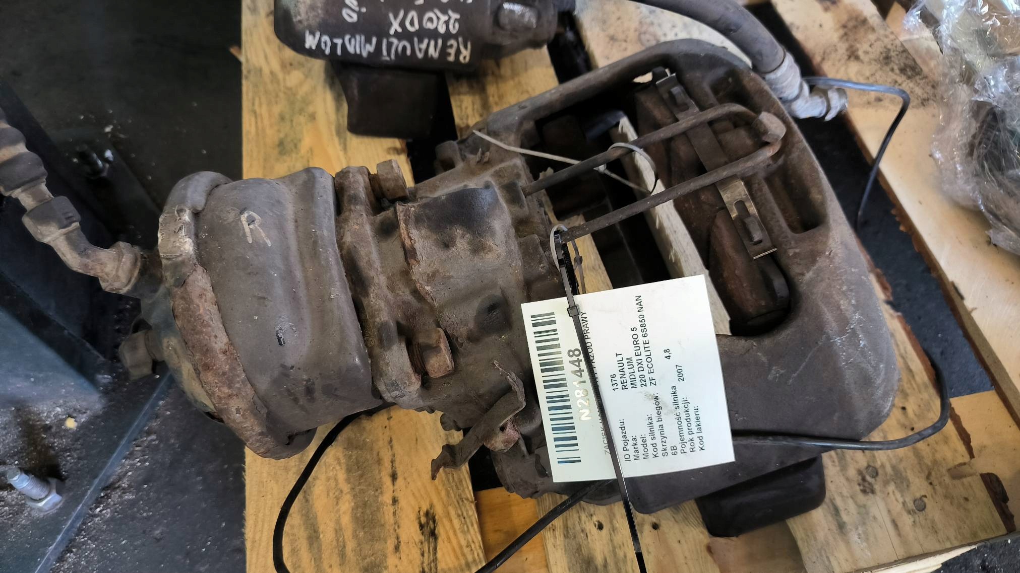 čeljust kočioni prednji dio desni RENAULT MIDLUM