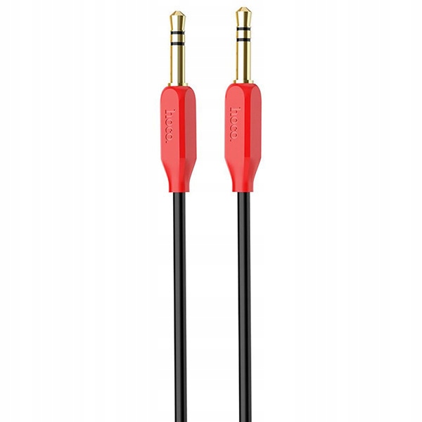 

Hoco Kabel Audio Jack 3,5MM Do Jack 3,5MM Czerwony