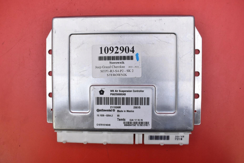 control unit module springing P68250080AB JEEP GRAND CHEROKEE IV WK2 3.0 CRD