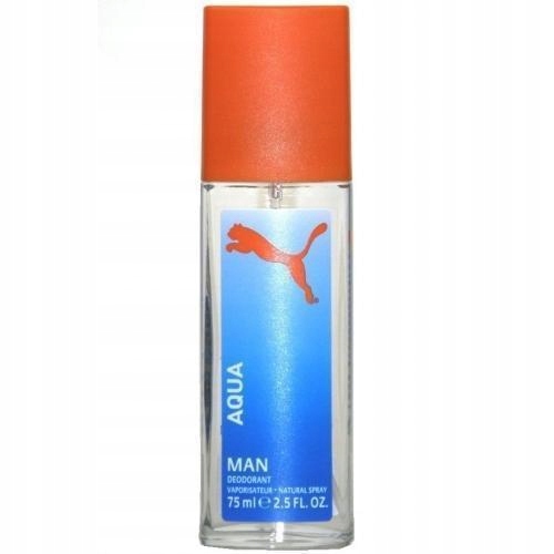 Dezodorant W sprayu Puma 75 ml, wierzchnia etykieta lekko zniszczona.