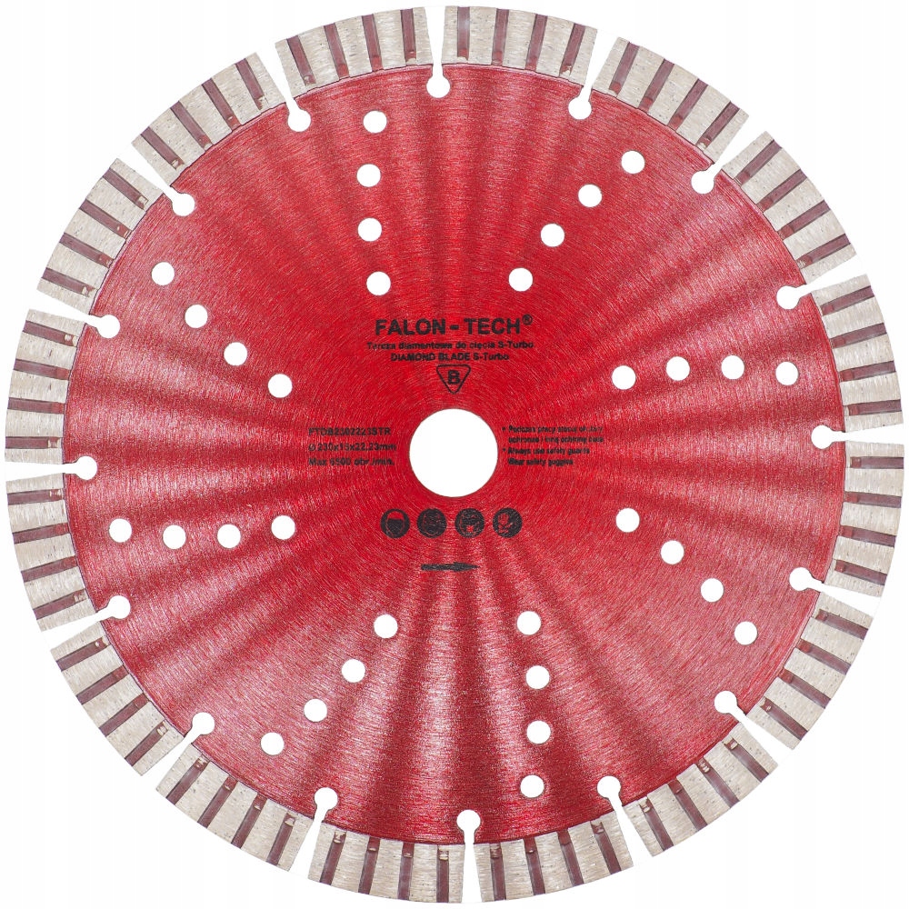 

Tarcza Diamentowa Do Betonu Gresu Granitu 230x22,3