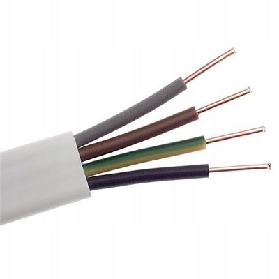 

Przewód płaski YDYp 4x1,5 450/750V