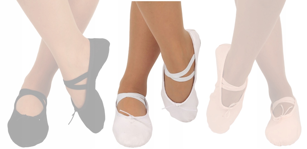 

Białe Baletki Buty Do Tańca Taneczne Rozmiar 37