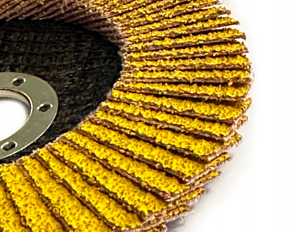 ŚCIERNICA LISTKOWA LAMELKOWA 125mm CERAMICZNA P80