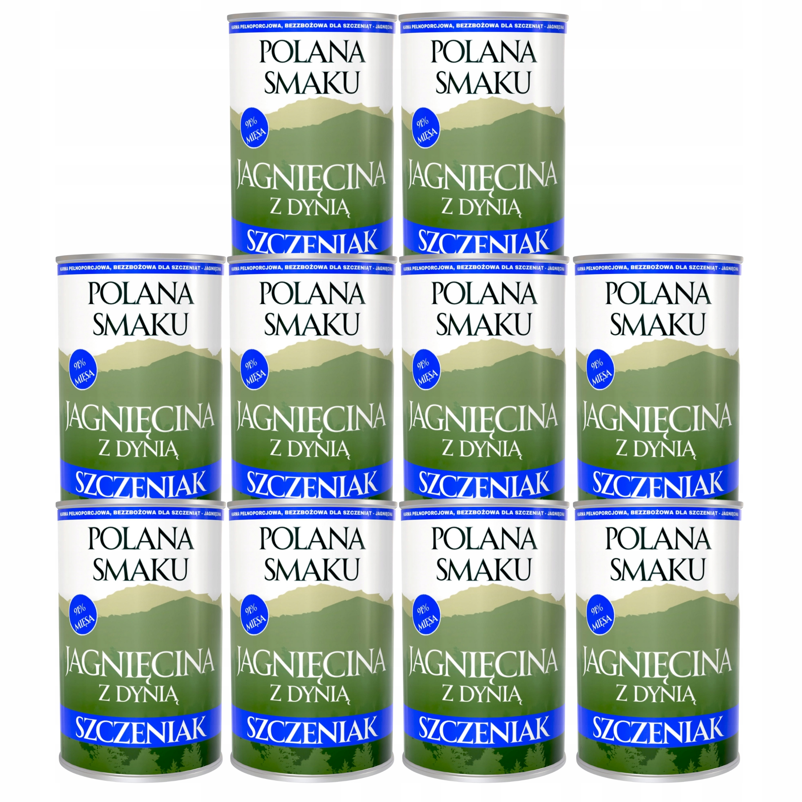 Levně Polana Smaku Junior krmivo pro štěňata jehněčí dýně 10 x 400 g Mono