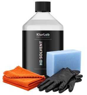 Kiurlab Pro Leather Hd Solvent 250ML Usuwanie Top Coatu I Starej Farby