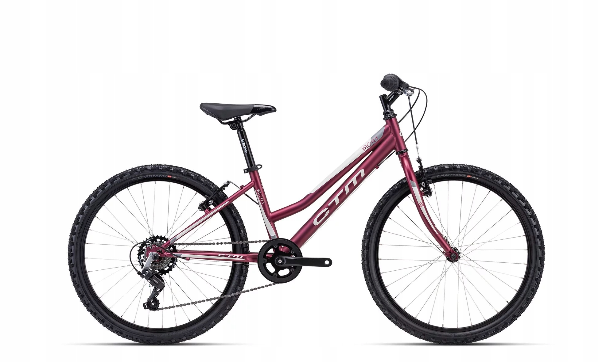 Rower młodzieżowy Ctm Mony 24 rower dla dziewczynki 7 biegów