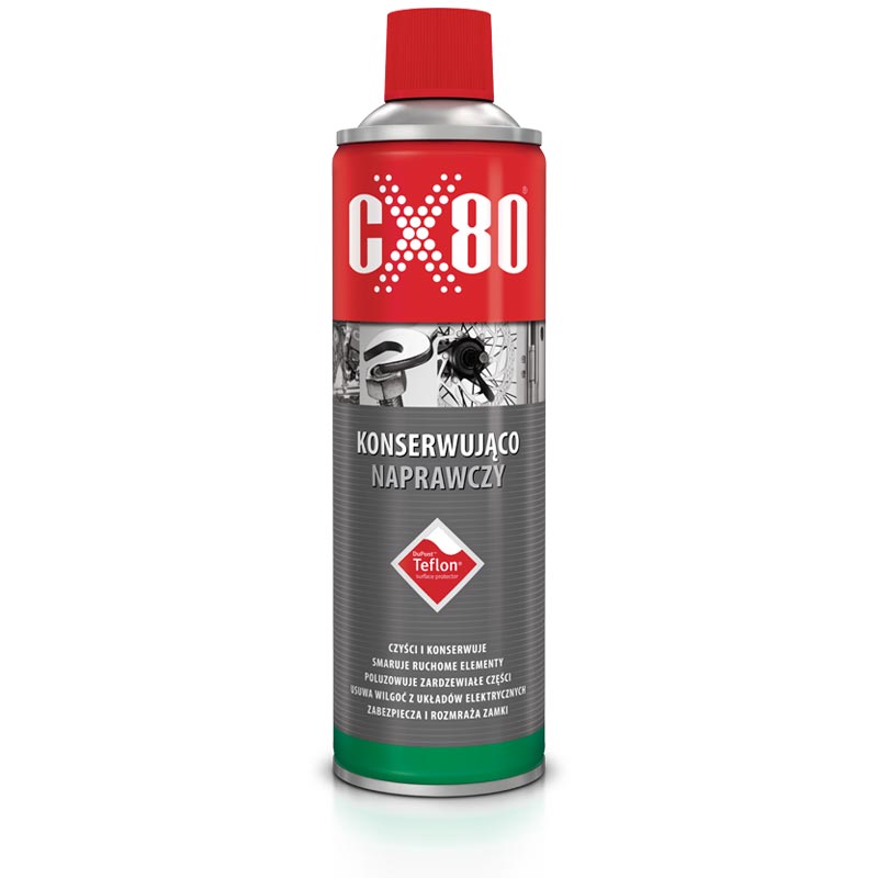 

Płyn Konserwująo-naprawczy Teflon 500ML Spray CX80