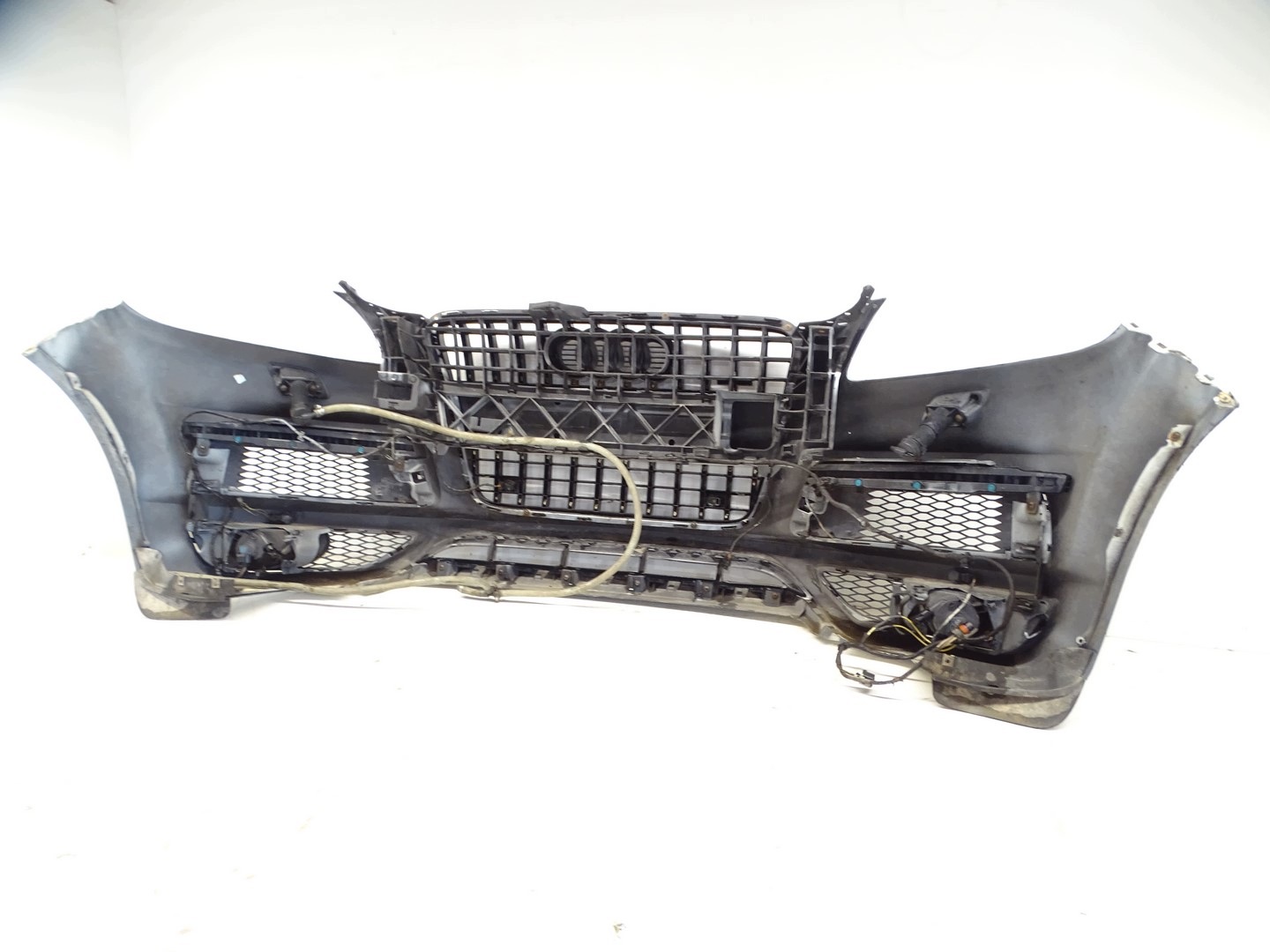 bumper front front AUDI Q7 4L LIFT S-LINE PDC washer