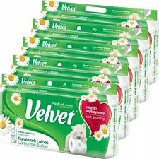 

Papier toaletowy Velvet zapachowy 3 w. 40 szt.
