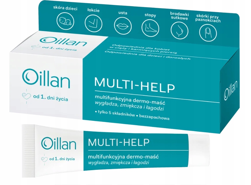 Oillan Multi-Help multifunkcyjna dermo-maść 12 g