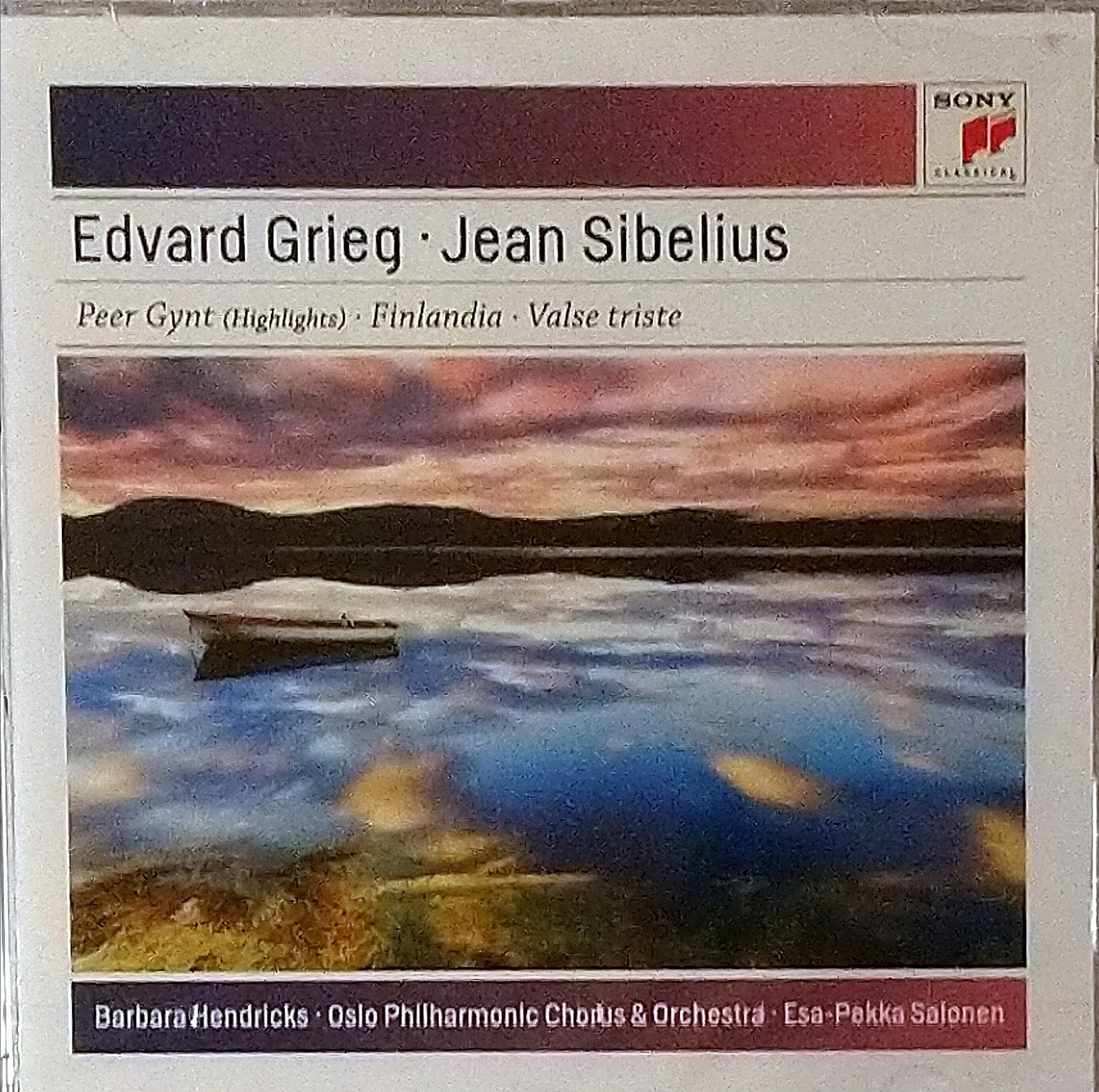 Peer Gynt Finlandia & Valse Triste CD Spk
