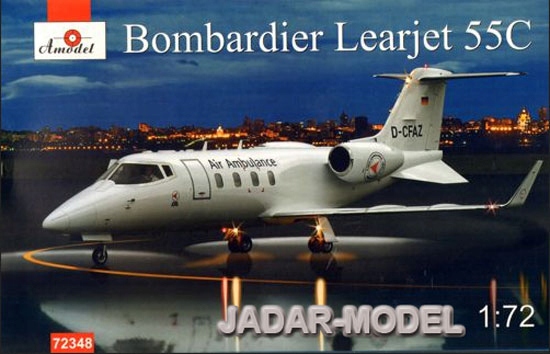 Amodel 72348 1/72 Bombardier Learjet 55C