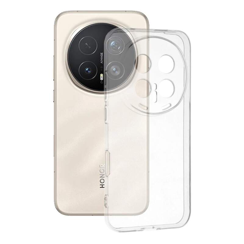 Techsuit przezroczyste silikonowe etui do Honor Magic8 Pro przezroczyste