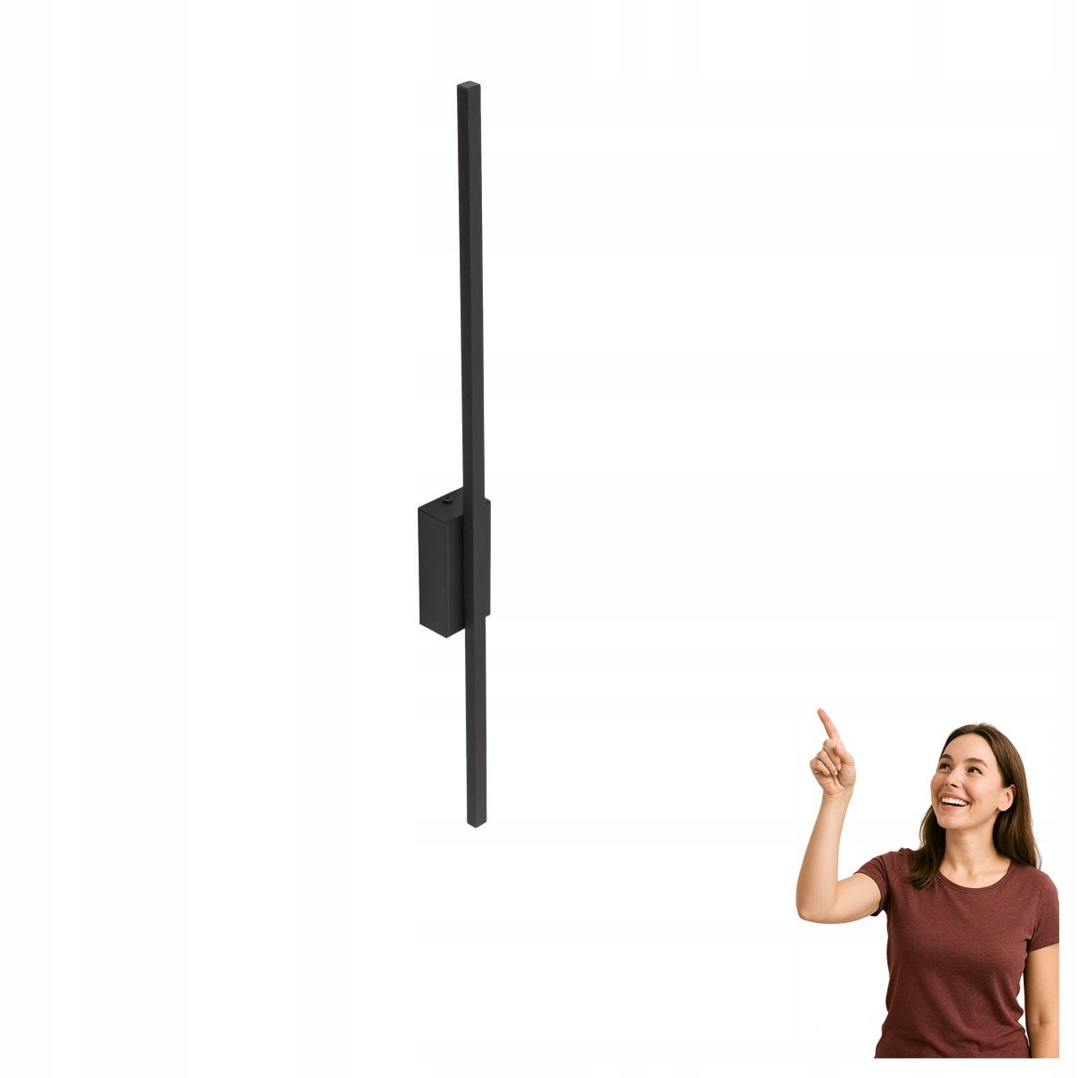 Led nástenná lampa 12W Flash Black 6627 Tk Lighting