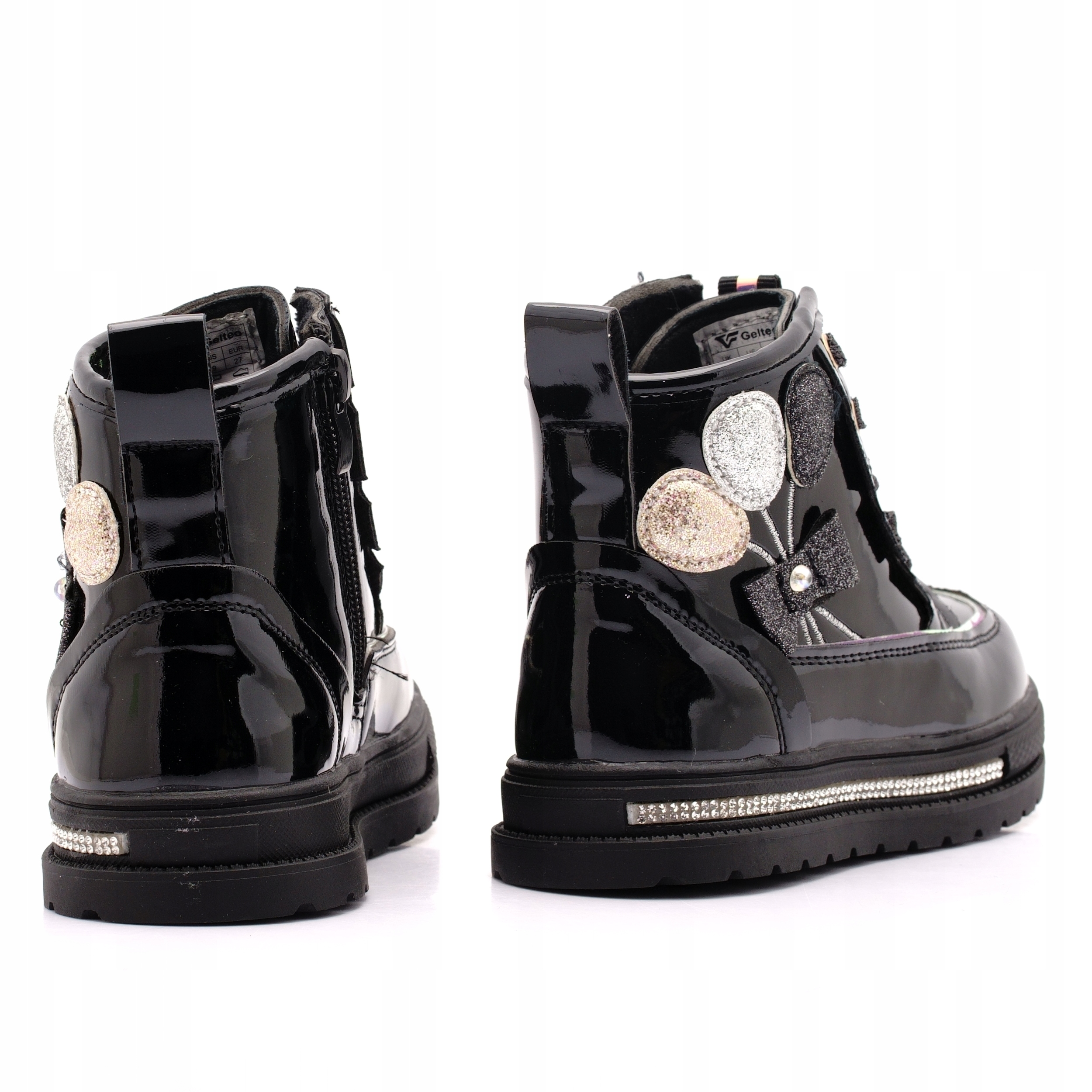 ŚNIEGOWCE BUTY ZIMOWE DZIEWCZĘCE TRAPERY TRZEWIKI OCIEPLANE GETO 817 31 Bohater / Bajka brak