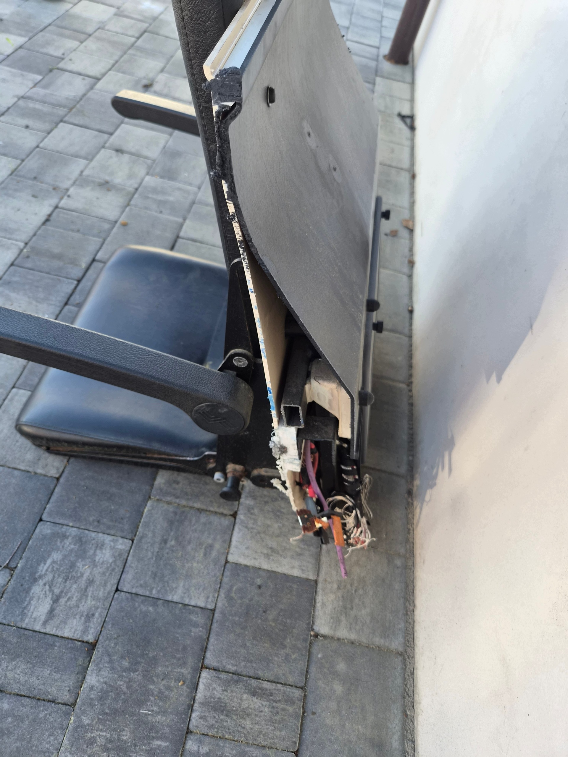 Sitz in das Auto pojedynczy Sitz koziolek z karetki VW