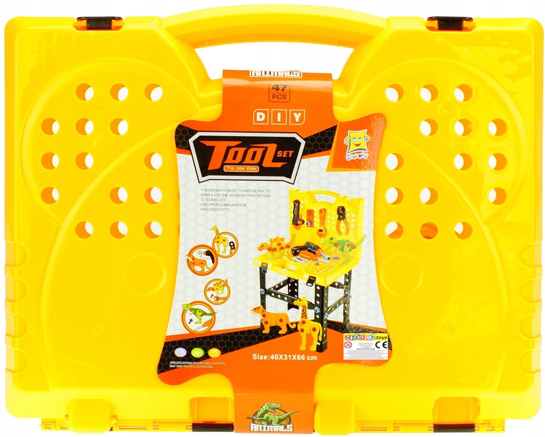 SKRZYNECZKA WARSZTAT NARZĘDZIA MAJSTERKOWICZ 2891 Materiał plastik