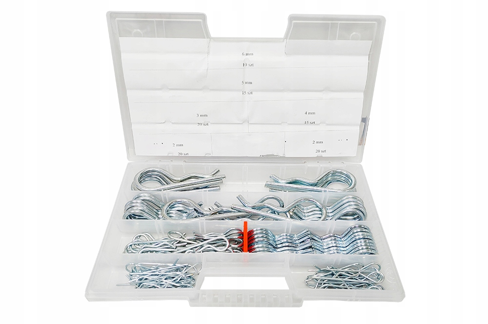 

Zestaw zawleczek rolniczych 100 sztuk