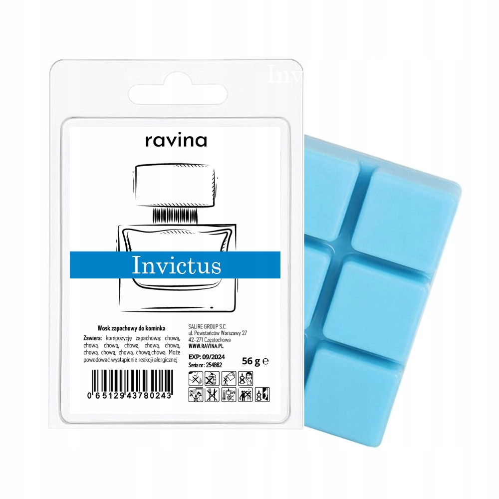 

Ravina Invictus Wosk do kominka Czekoladka 56g