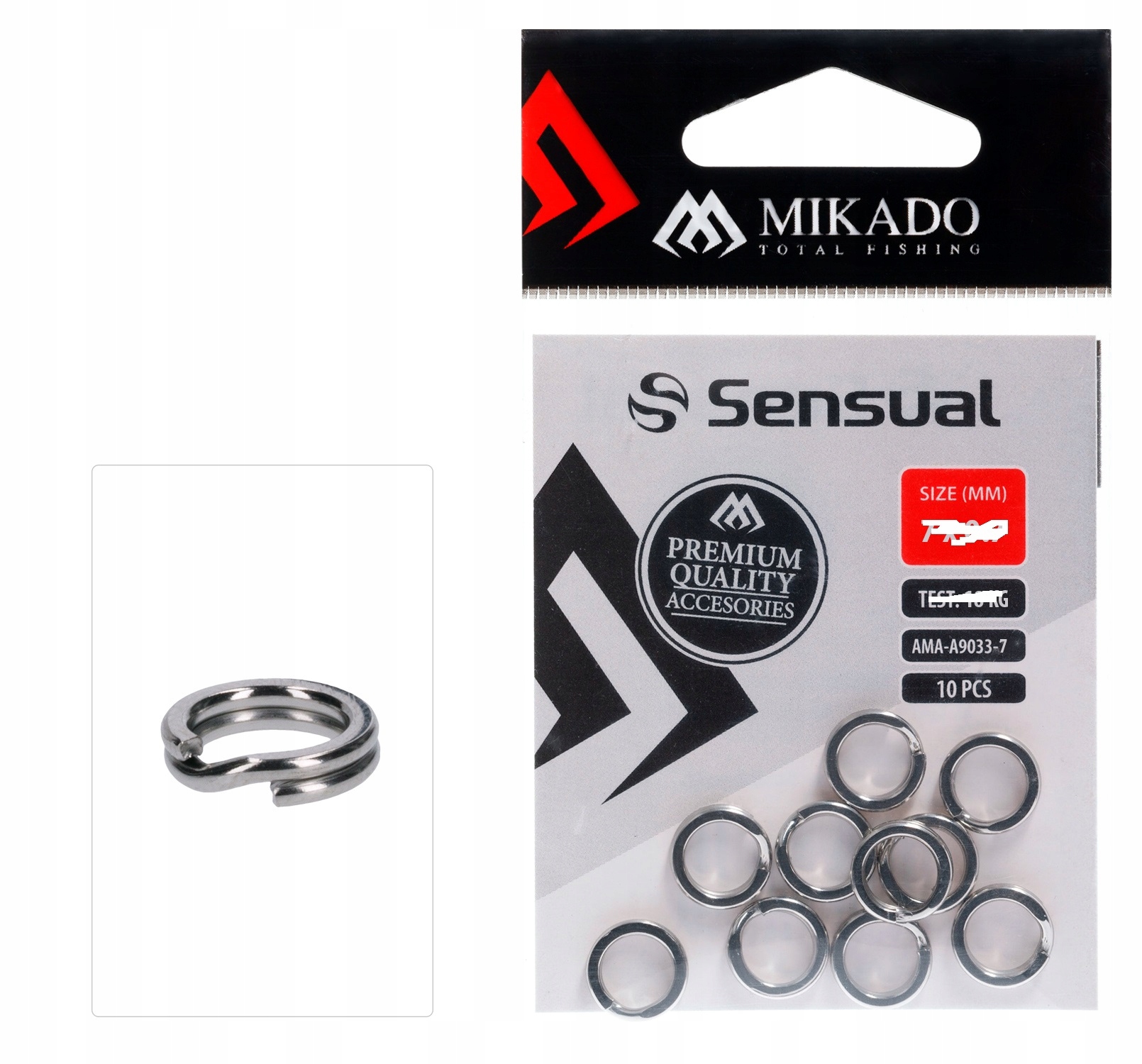 Mikado Kółka Łącznikowe Wzmocnione 12x1,2mm 90kg AMA-A9033-12