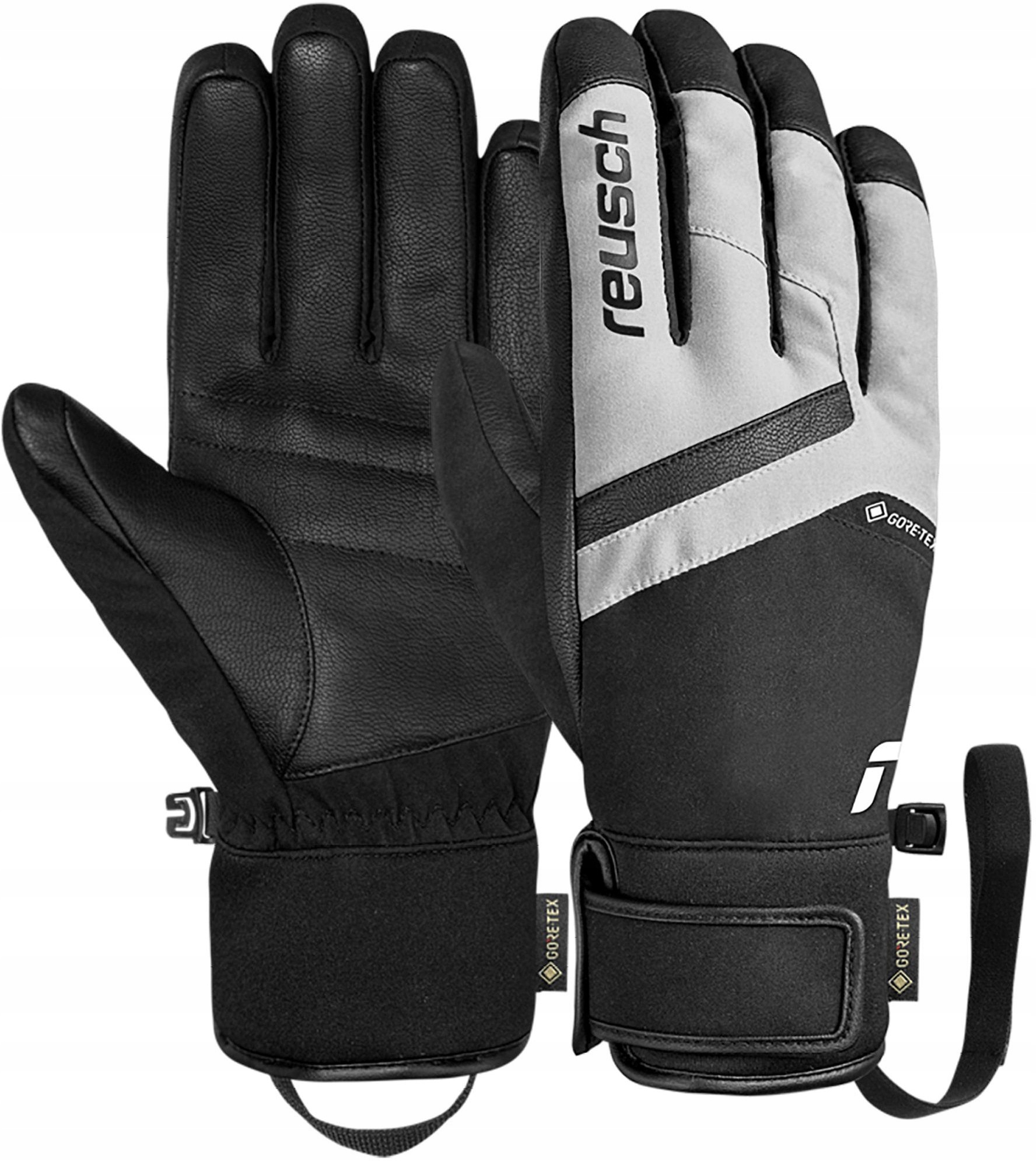 Lyžařské rukavice Reusch Booster Gore-tex Velikost: 8,5 M/L blk/grey