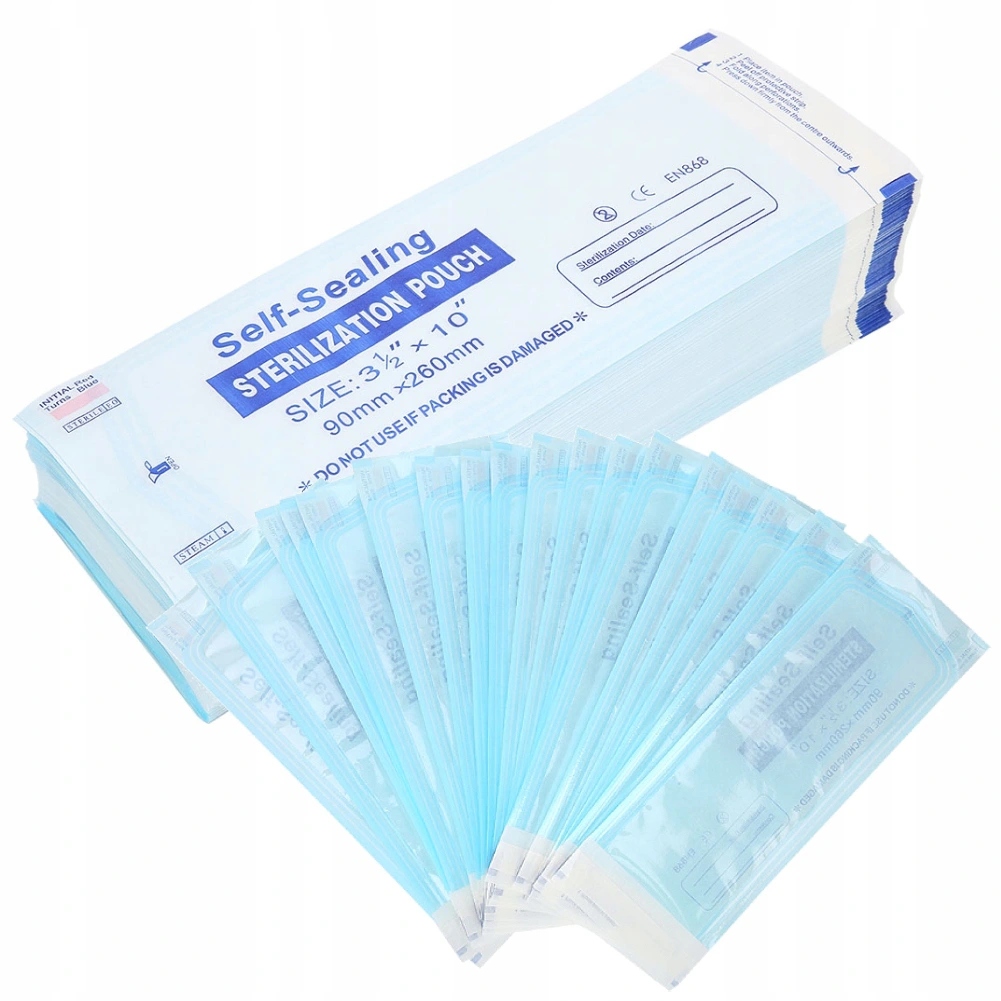 200xTOREBKI Do Sterylizacji W Autoklawie 90x260