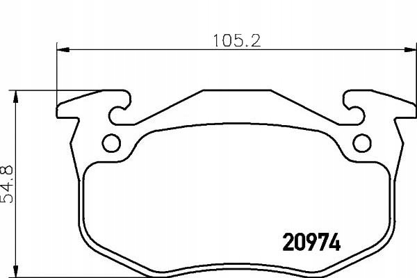 K TEXTAR KOMPLET KLOCKÓW HAMULCOWYCH +GRATISY 4019722251887 za