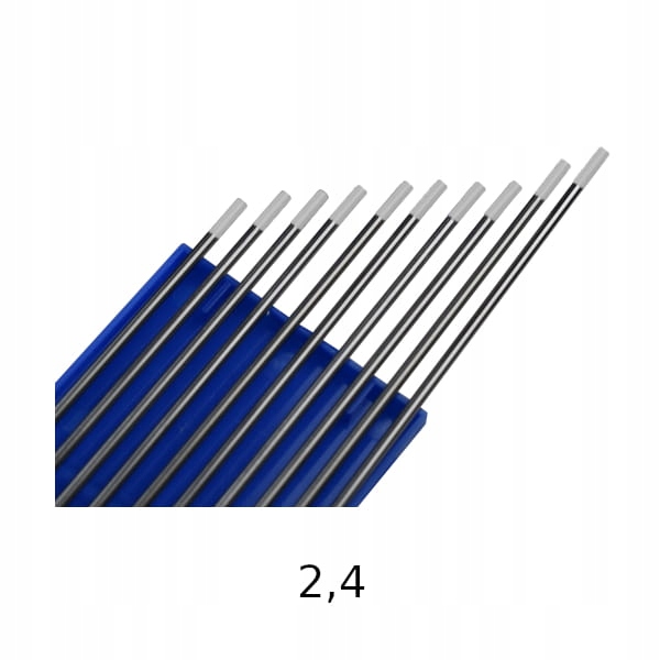 

Elektroda Wolframowa Tig Biała WZ8 175mm 2,4 10szt