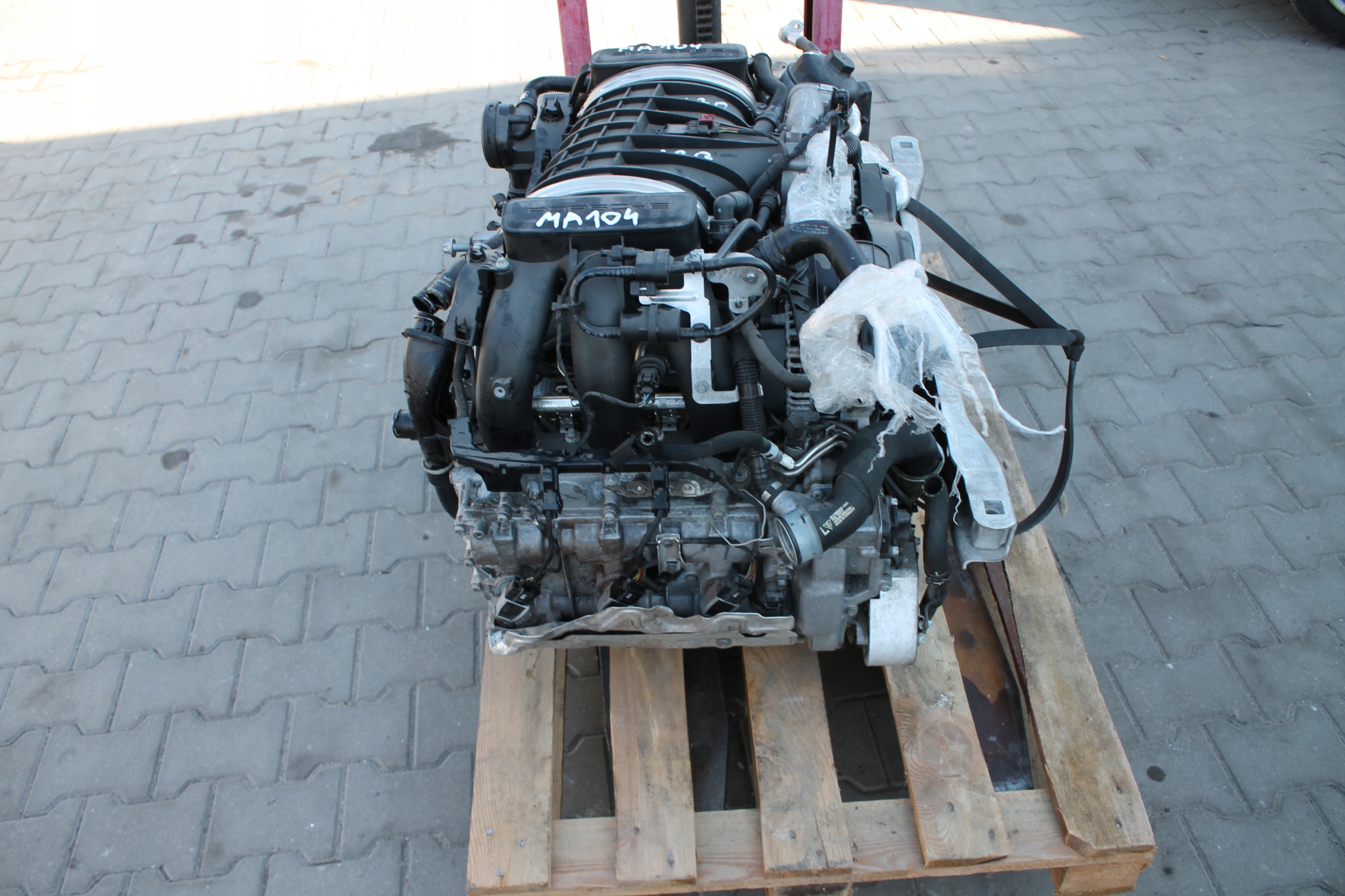 engine complete PORSCHE MA104 3,4 50 TYSKM