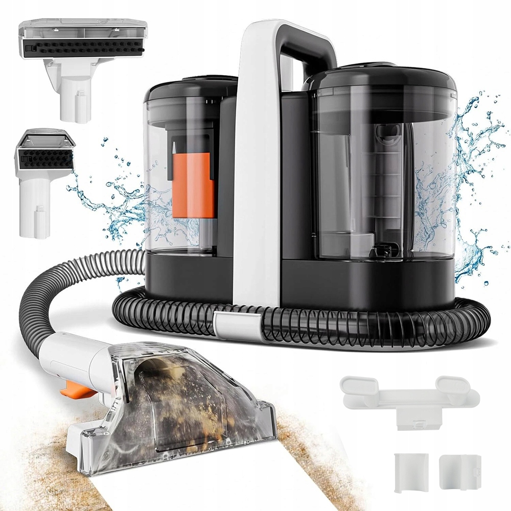 Přenosný Vysavač pro čištění koberců Čalounění 600W 15KPA