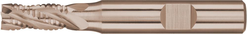 Fréza stopková krátká DIN844, HSSCo8, typ Nf, 4-břitá, 16 mm Format