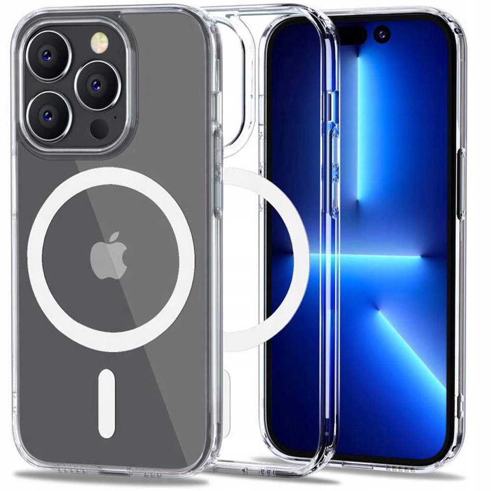 ETUI OBUDOWA CASE COVER DO MAGSAFE NA IPHONE 12 / 12 PRO - CRYSTAL