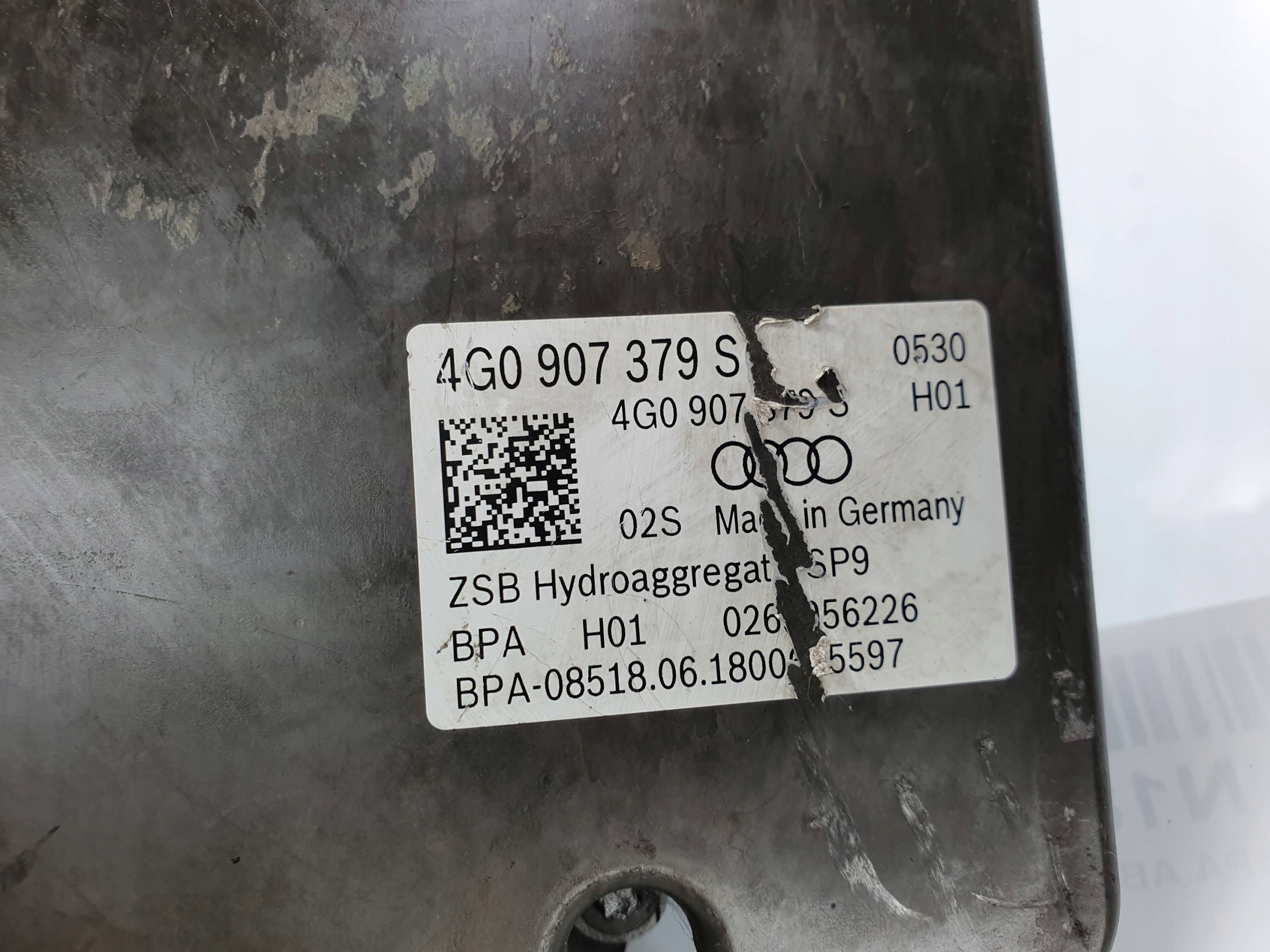 pump ABS brake 4G0907379S AUDI A6 C7 LIFT