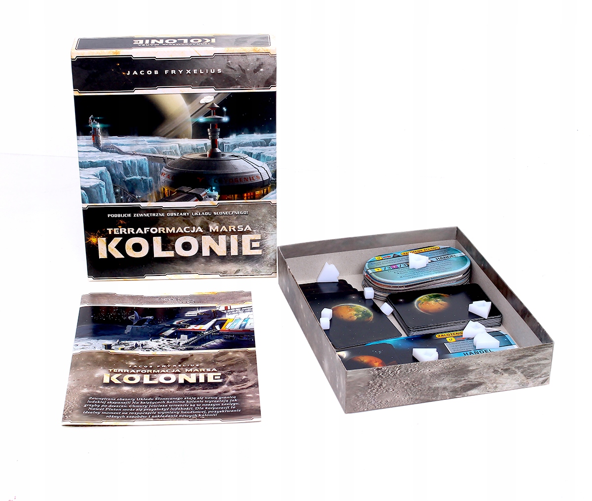 REBEL Gra TERRAFORMACJA MARSA KOLONIE PL dodatek Wydawca Rebel
